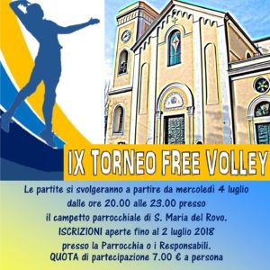 IX Ed. Torneo Free Volley