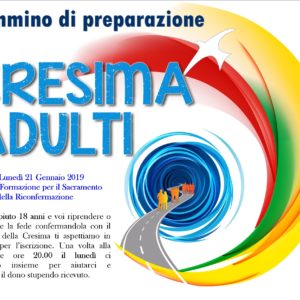Locandina Cresima adulti